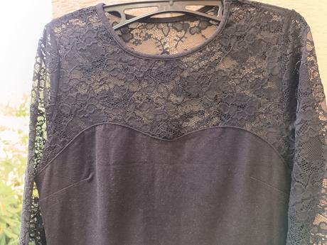 Šaty s dlhým rukávom, h&m,m