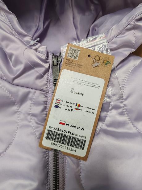 Bunda prechodna 2v 1, coccodrillo,98