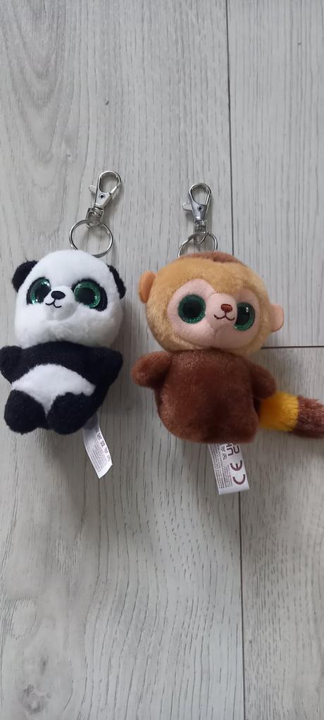 Plysove hracky na kľúčenka,