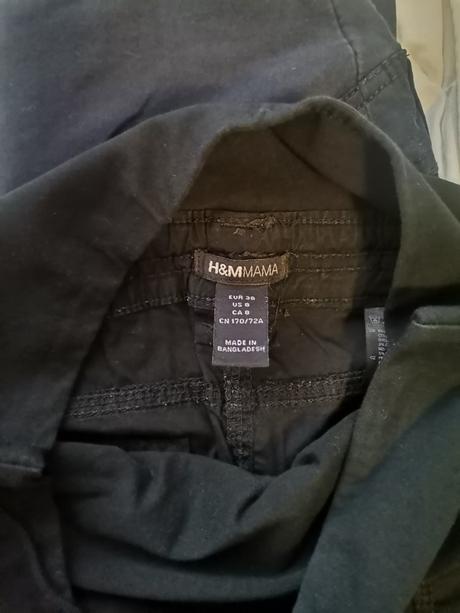 Ľahké 3/4 tehu nohavice, h&m,38