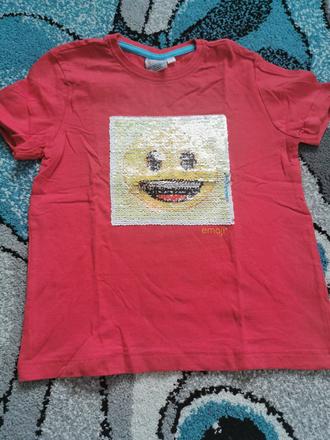 Tričko smajlík 6-7rokov, takko,122