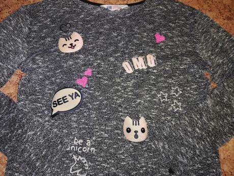 Dievčenský pulóvrik veľ. 146/152, h&m,134