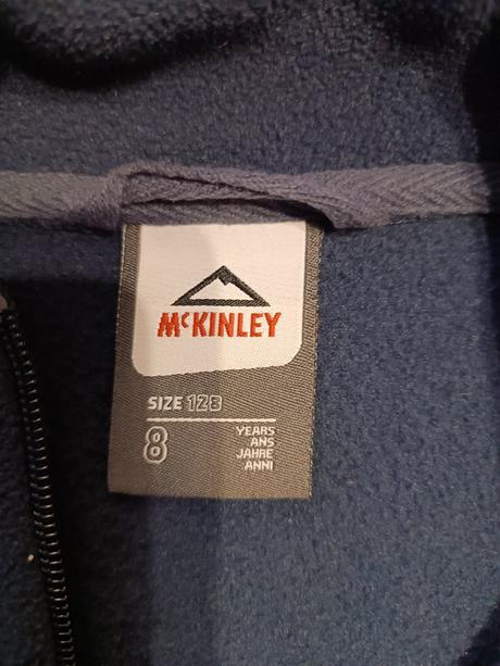 Fleece hrubšia mikina mckinley, mckinley,128