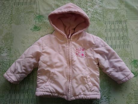 Detská ružová zimná bunda, cherokee, 80-86, cherokee,80