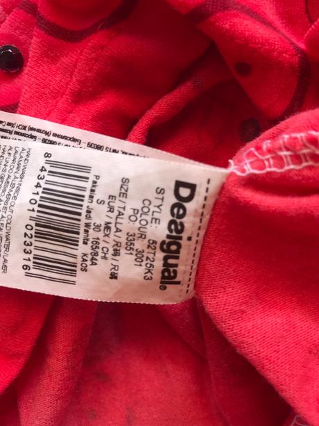 Tielko desigual, desigual,s
