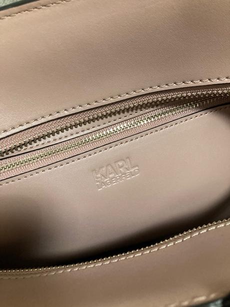 Kabelka kožená, karl lagerfeld