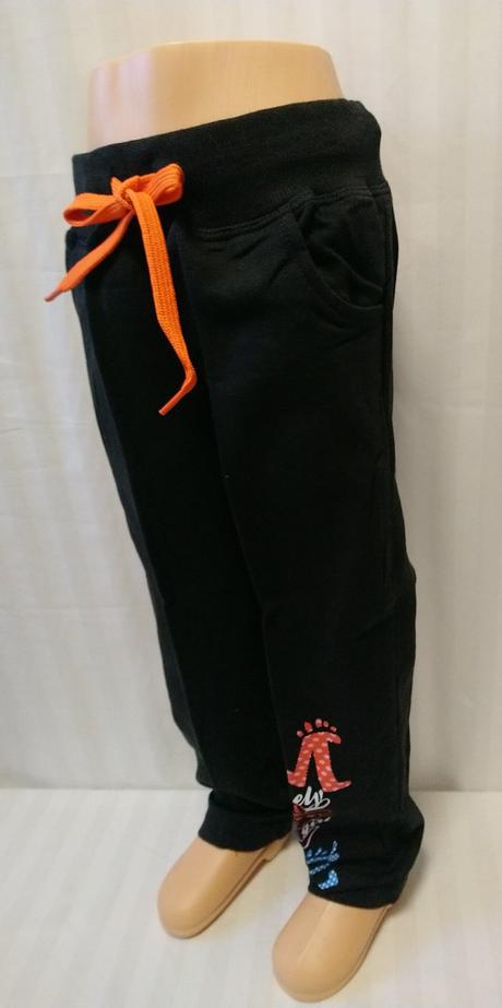 Čierne tepláky m-lovely, n-feel, 110-116 cm, 116