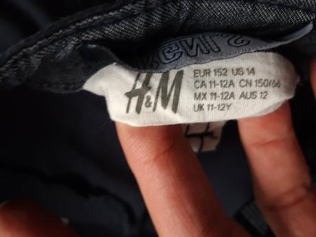 Sortky elegantne, h&m,152