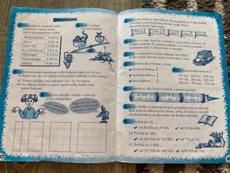 Zbierka úloh z matematiky pre 4. ročník,