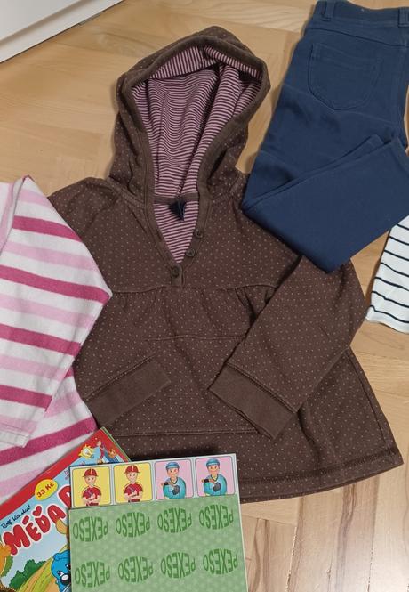Mix oblečenia, veľ. 104/110, 104–116