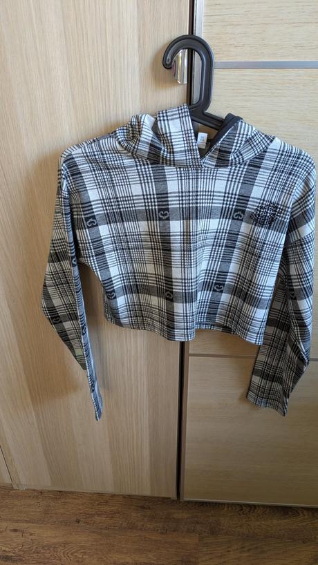 Mikina crop top sarabanda, 164