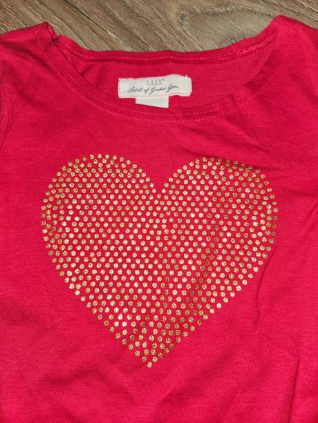 Tunika so srdiečkom, h&m,122