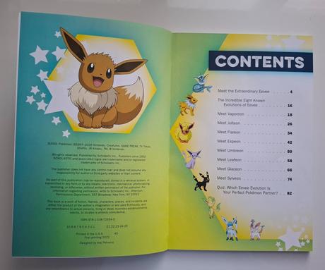 Pokémon príručka "all about eevee",