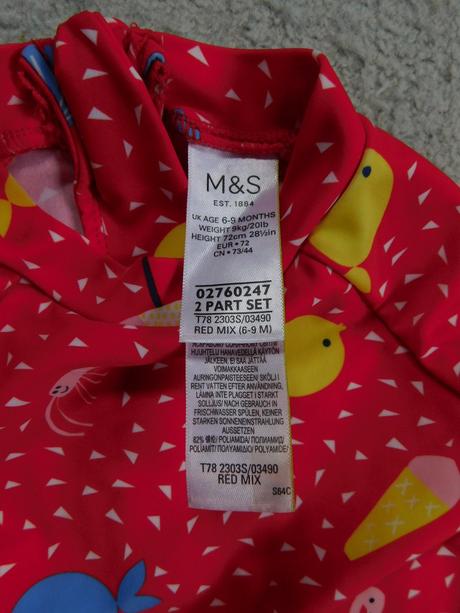 Overal do vody m&s s rozopínaním medzi nohami, marks & spencer,80