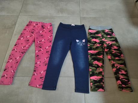 Hrubé zateplené leginy, disney,98