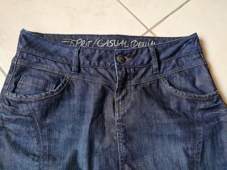 Rifľová sukňa esprit, esprit,30