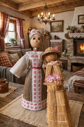 Starožitné bábiky cena za obe spolu,