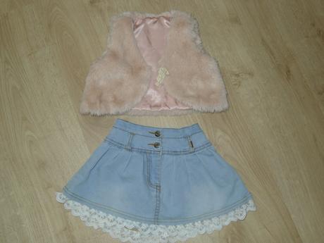 Sukňa s vestou, veľkosť 86, coccodrillo,86