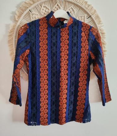 Krajkovaná blúzka margit brandt, m