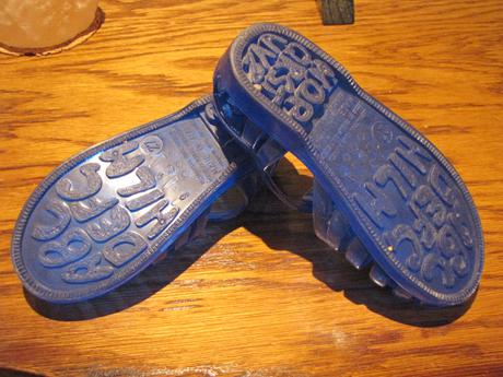 Gumené sandálky dĺžka 16,5cm, 27