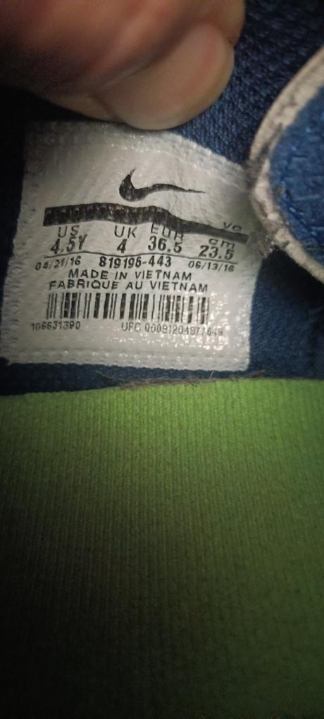 Halovky nike č.36,5, nike,36