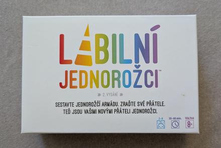 Spoločenská hra labilní jednorožci,