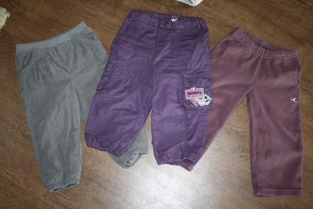 Zateplene nohavice -decathlon, 92