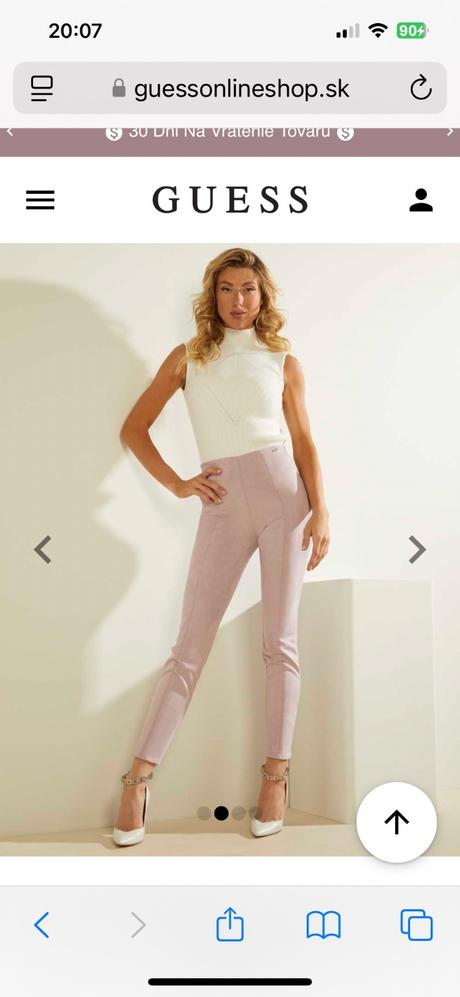 Luxusná original guess košeľa 1x oblečená, guess,s