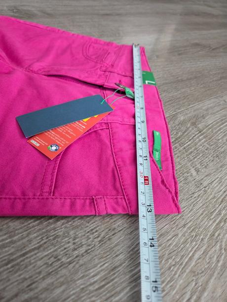 Nohavice elastické benetton nové s visačkou, benetton,140