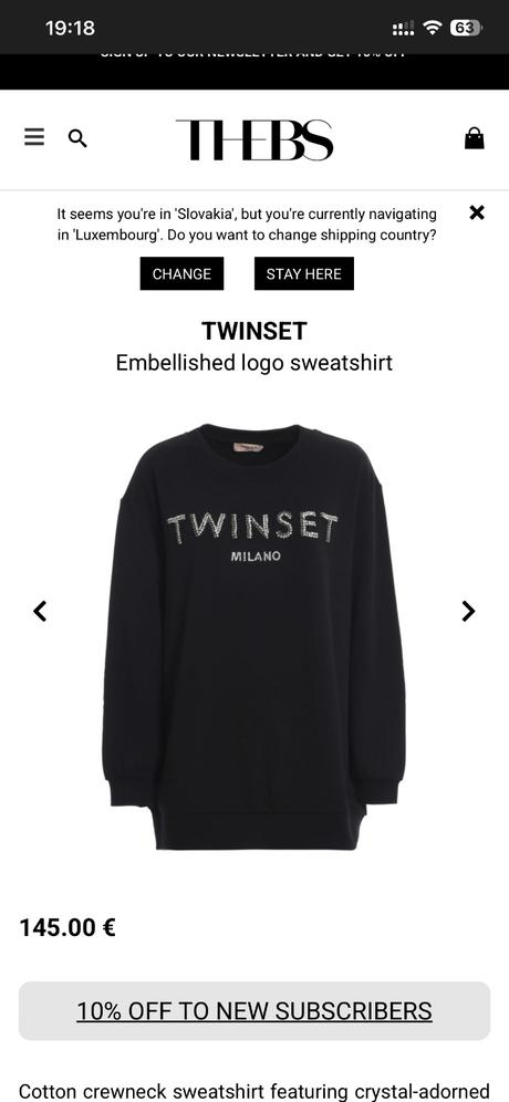 Twinset mikina, twinset,m