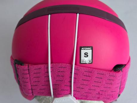 Dievčenská lyžiarska prilba a okuliare zn. atomic, atomic,s