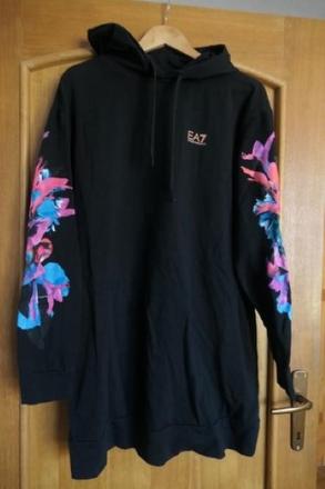 Armani jeans original peckove mikinove s kapucou, armani,l