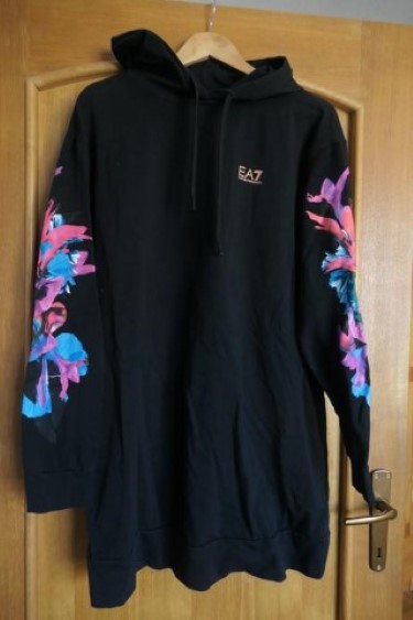 Armani jeans original peckove mikinove s kapucou, armani,l