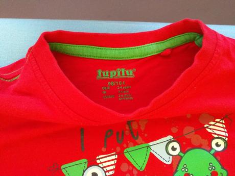 Tričko, lupilu,98