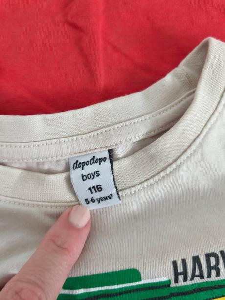 Balík tričká 7ks veľ.110/116, h&m,110