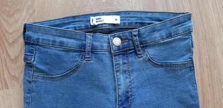 Elastické rifle sinsay 34, sinsay,34