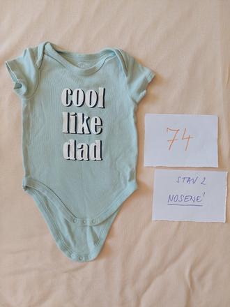 Body cool like dad, baby club,74