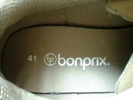 Hnedé tenisky (topánky) bonprix - nové, nenosené, 41