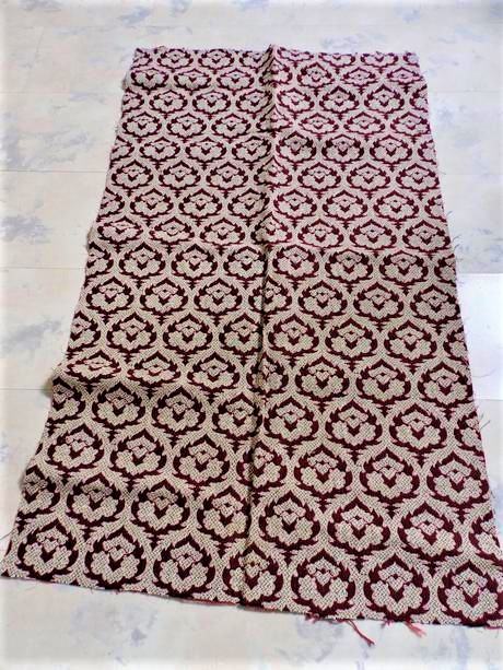 Hrubá čalúnnická látka obojstranná/záves - 2 ks, 