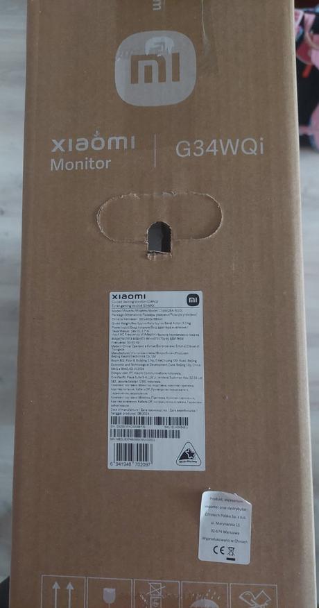 Xiaomi curved gaming monitor g34wqi, xiaomi