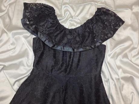 Kvalitné vintage čipkované šaty, c&a,38