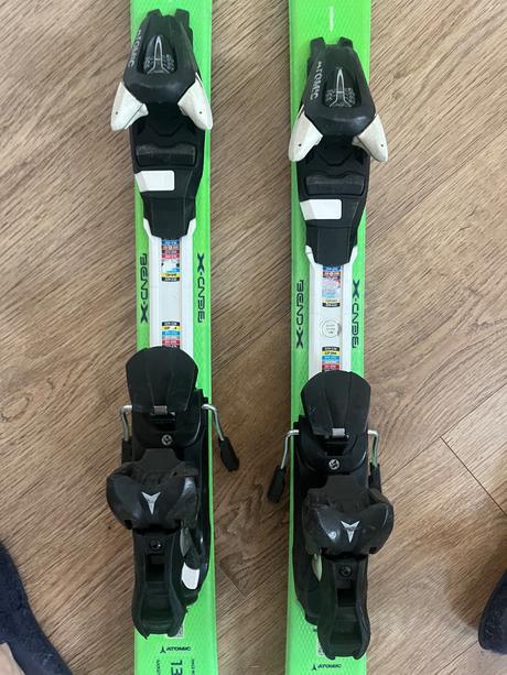 Detské/juniorské lyže atomic redster x2 green, ben, atomic,130-139 cm