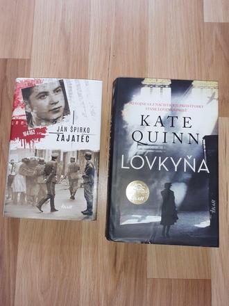 Knihy -zajatec,lovkyna, 