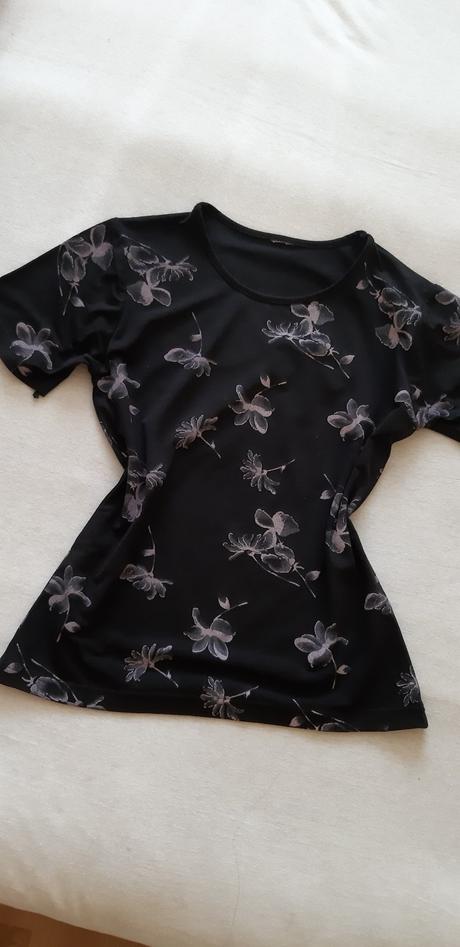 Tričko s kvetinami, m