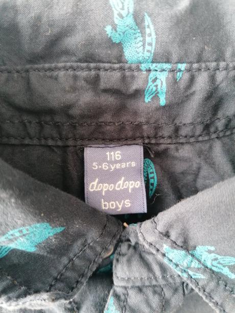 Košeľa krokodíl, dopodopo,116