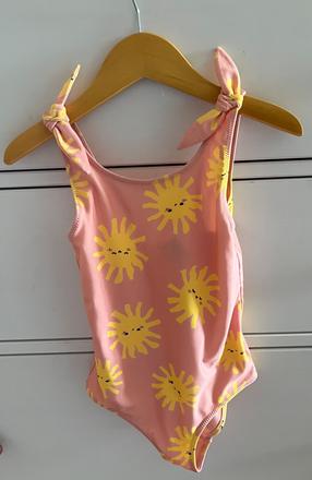Marhuľové slniečkové plavky, h&m, 110/116, h&m,110