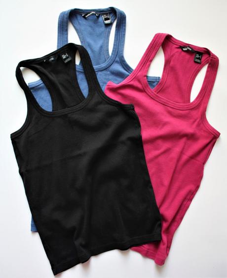 3x tričká / tielka mango, mango,36