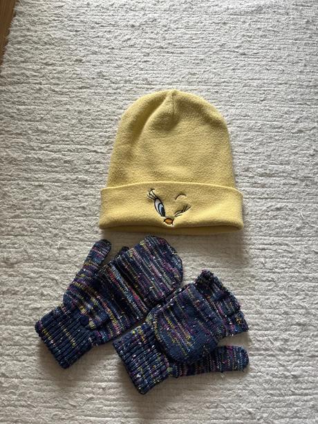 Čiapka reserved , rukavice coccodrillo, 140