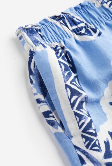 Ľanové šortky, h&m,36