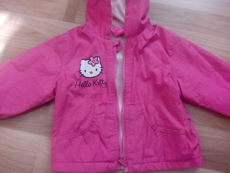 Jarná hello kitty bundička + sandálky, 80